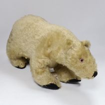 A large Polar bear, c.1950's, possibly Chiltern, very good condition