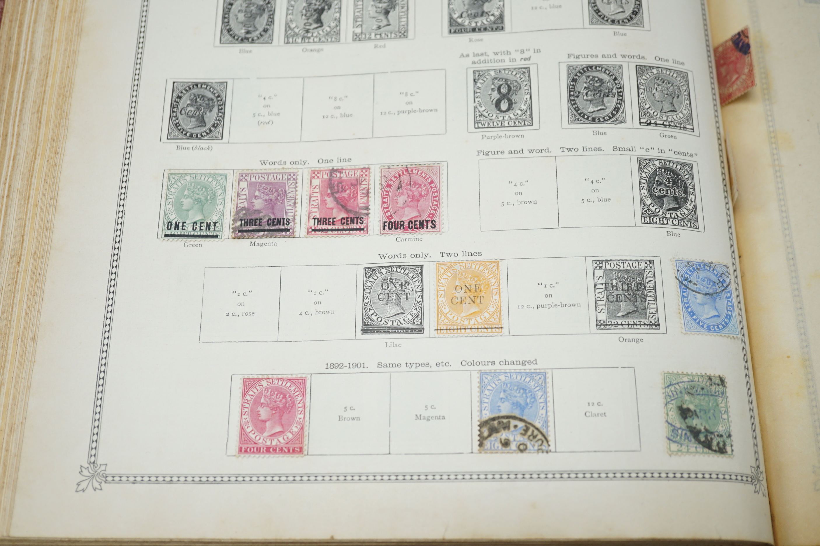 A collection of stamps arranged in two albums including Belgium and Canada - Image 3 of 4