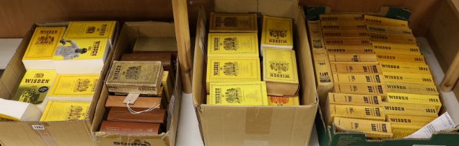 ° ° Wisden's Cricketers Almanack, some earlier volumes and a long post-war run, comprises: 1947-2005