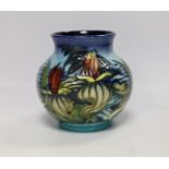 A boxed Moorcroft Sweet Betsy vase, dated 2000, 15cm