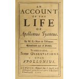 ° ° Le Nain de Tillemont, Louis-Sebastien - An Account of the Life of Apollonius Tyaneus. Translated
