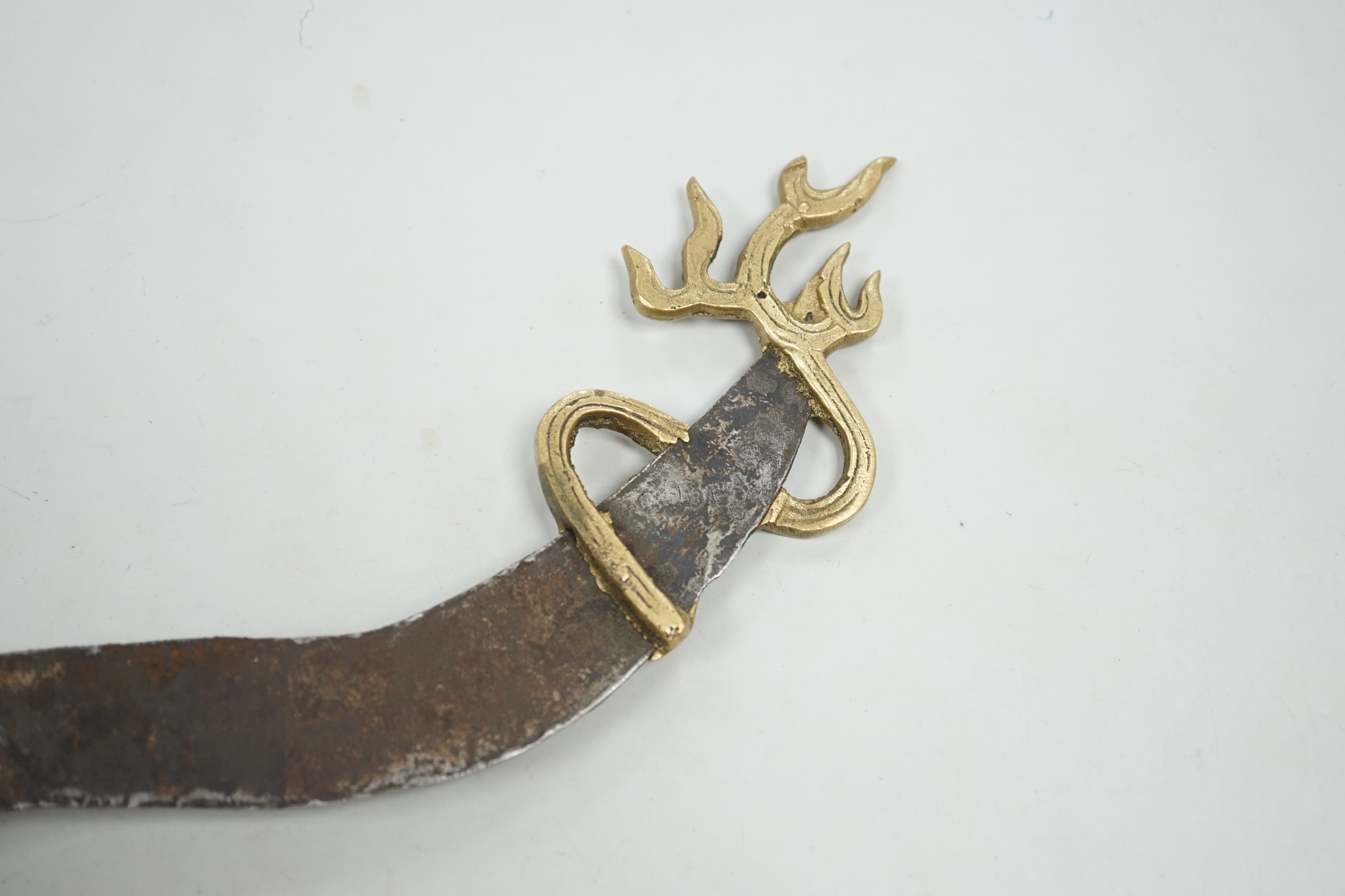 A Tibetan ornamental dagger, 39cm - Image 2 of 5