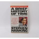 ° ° Stephen Hawking; A Brief History of Time, Bantam Books paperback edition, 1995, signed by