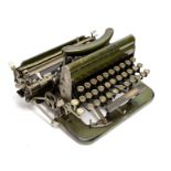 An Imperial model D typewriter (a.f.)