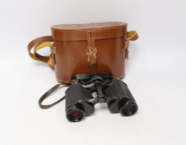 A pair of Swarovski Optik Habricht 8 x 30 binoculars, serial no. 805827, cased