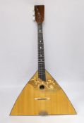 A Hora Russian Balalaika, Model; M1080 with soft case