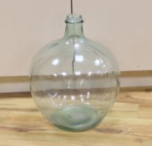 A large glass carboy, 55cm