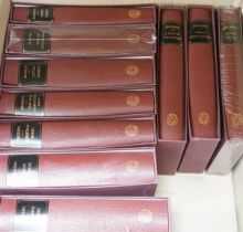 ° ° A collection of Charles Dickens folio society books including Bleak House, Great Expectations