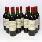 Eleven bottles of Chateau Haut-Marbuzet 1989 St Estephe