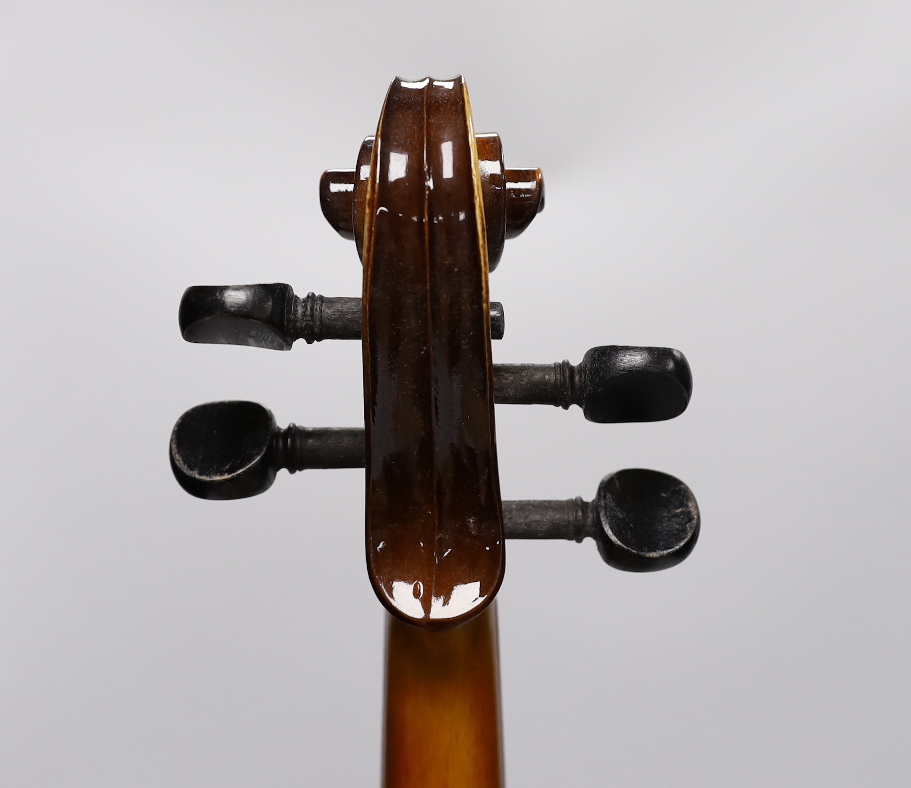 A cased Rosetti viola ‘Stradivarius Model’, and cover, viola 65cm long - Image 9 of 13
