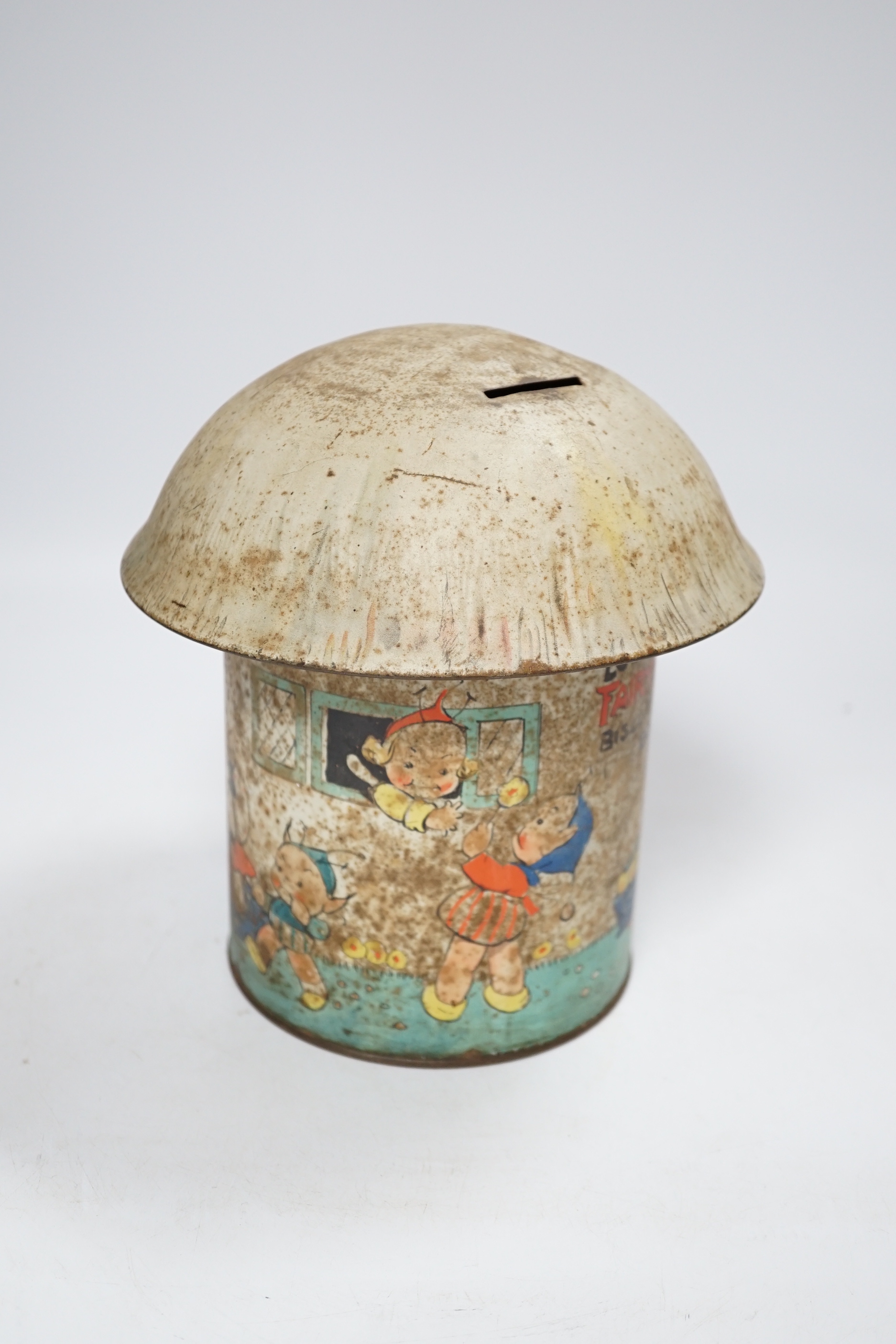 A Lucie Attwell 'mushroom' money box, 19cm - Image 6 of 6