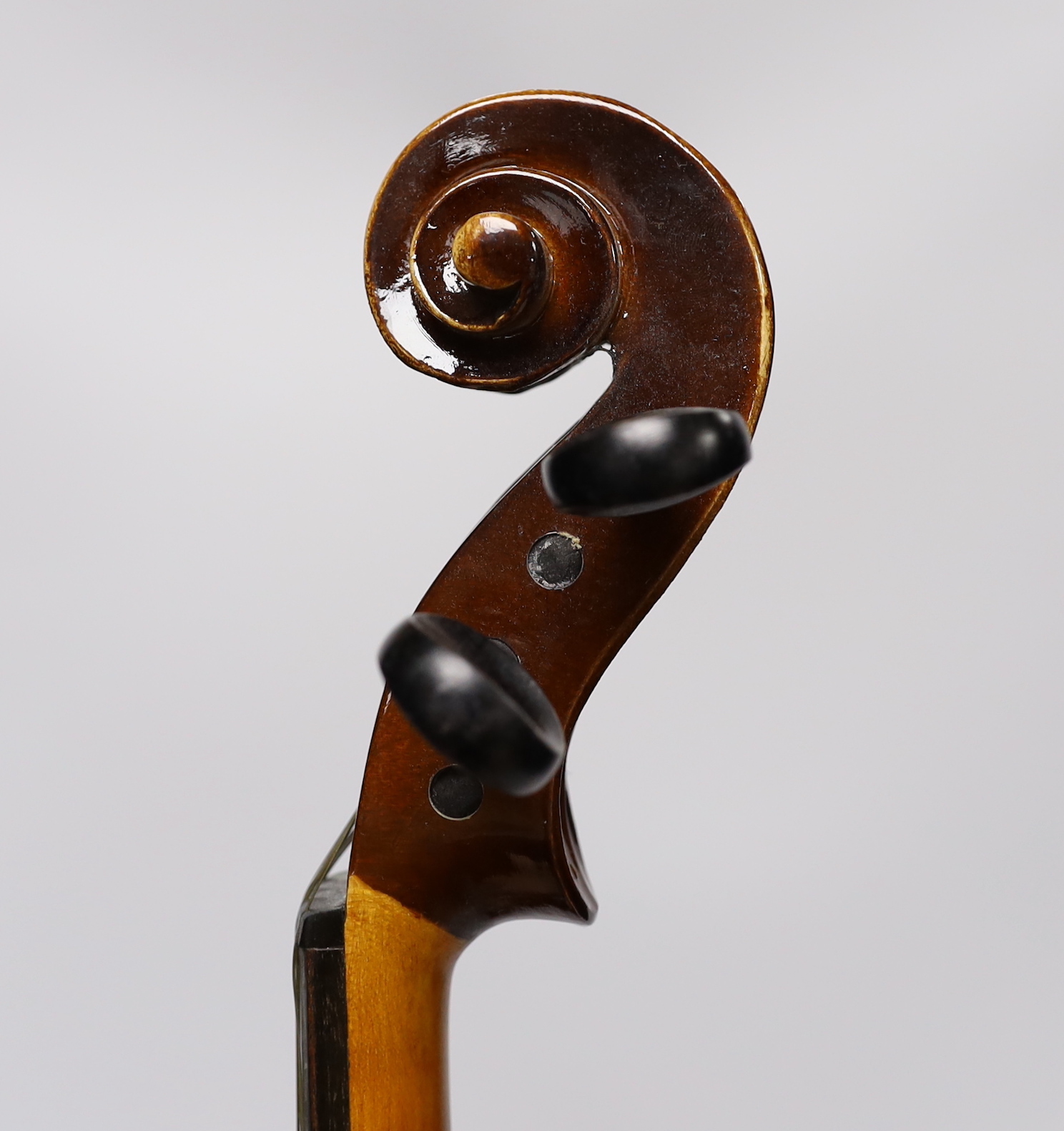A cased Rosetti viola ‘Stradivarius Model’, and cover, viola 65cm long - Image 7 of 13