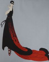 Romain de Tirtoff ('Erté') (Russian-French, 1892-1990) pencil signed limited edition serigraph, 35/