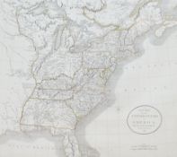 John Cary (1754-1835) A new map of the United States of America, publ. 1806, 51 x 48cm