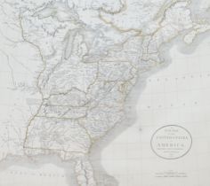 John Cary (1754-1835) A new map of the United States of America, publ. 1806, 51 x 48cm