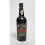 A bottle of Offley Boa Vista 1963 Vintage Port