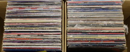 One hundred and forty mostly 1970's/80's LPs, including the time, Frank Zappa, Stevie Wonder,