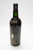 A bottle of Fenseca 1963 Port