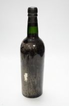 A bottle of Fenseca 1963 Port