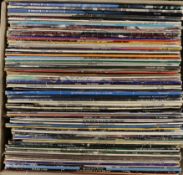 Eighty mostly 1970's/80's LPs etc., including Marillion, Jim Reeves, Barclay James Harvest, Meat
