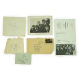 A Rolling Stones collection including autographs, all personally collected by the vendor in the