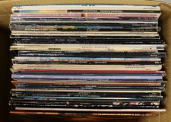 Fifty-five mainly 80's and 90's LPs, including, The Jam, Joan Armatrading, Neil Young, Mercury