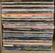 Eighty mostly 1970s LPs etc., including John Lennon, Lou Reed, The Police, Genesis, The