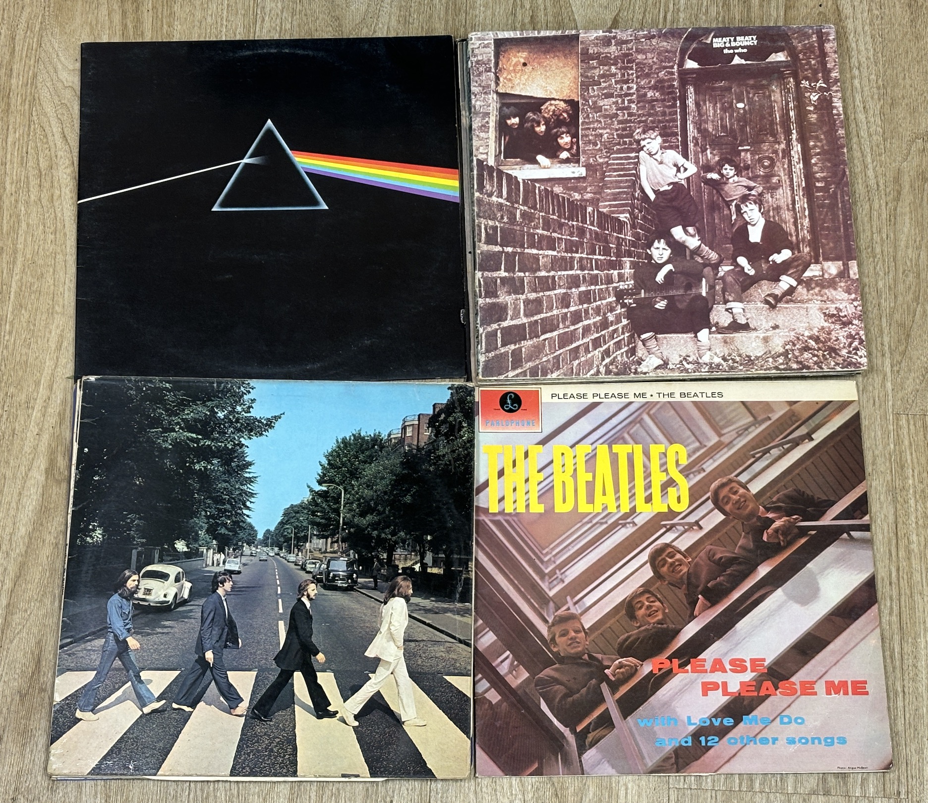 46 mainly 1970s/80s LPs including; The Beatles, The Who, Pink Floyd, Cream, Paul Simon, Stevie - Image 3 of 4