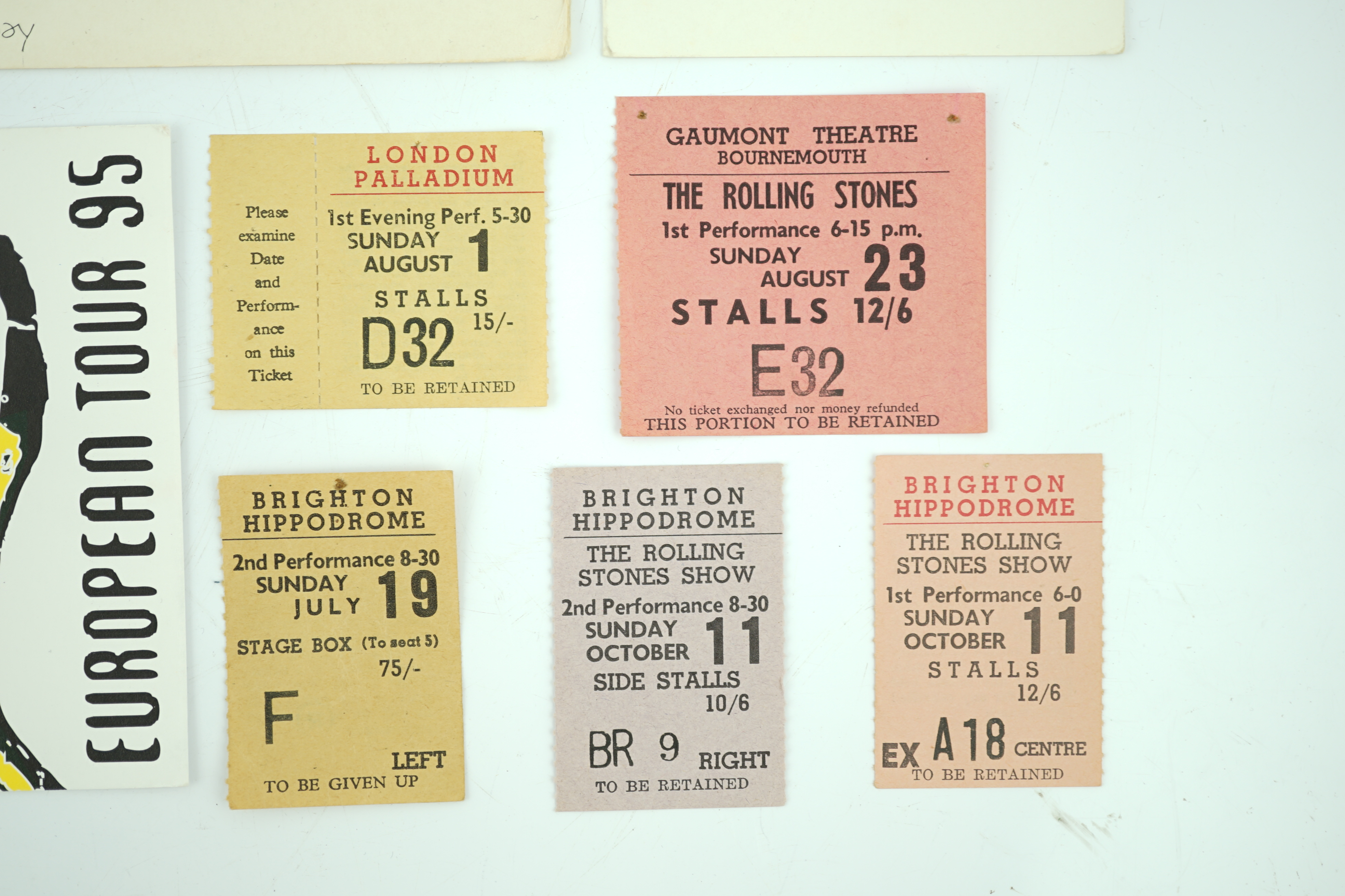 Rolling Stones items personally collected by the vendor in the mid-1960's Including; two official - Image 3 of 4