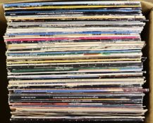 Seventy mostly 1980's LPs, including Blondie, Joan Armatrading, Texas, Happy Mondays, Neil Young and
