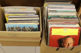 A collection of LPs including 1970's rock, classical recordings, box sets, etc, including; The