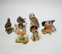 A quantity of Beswick and other bird models
