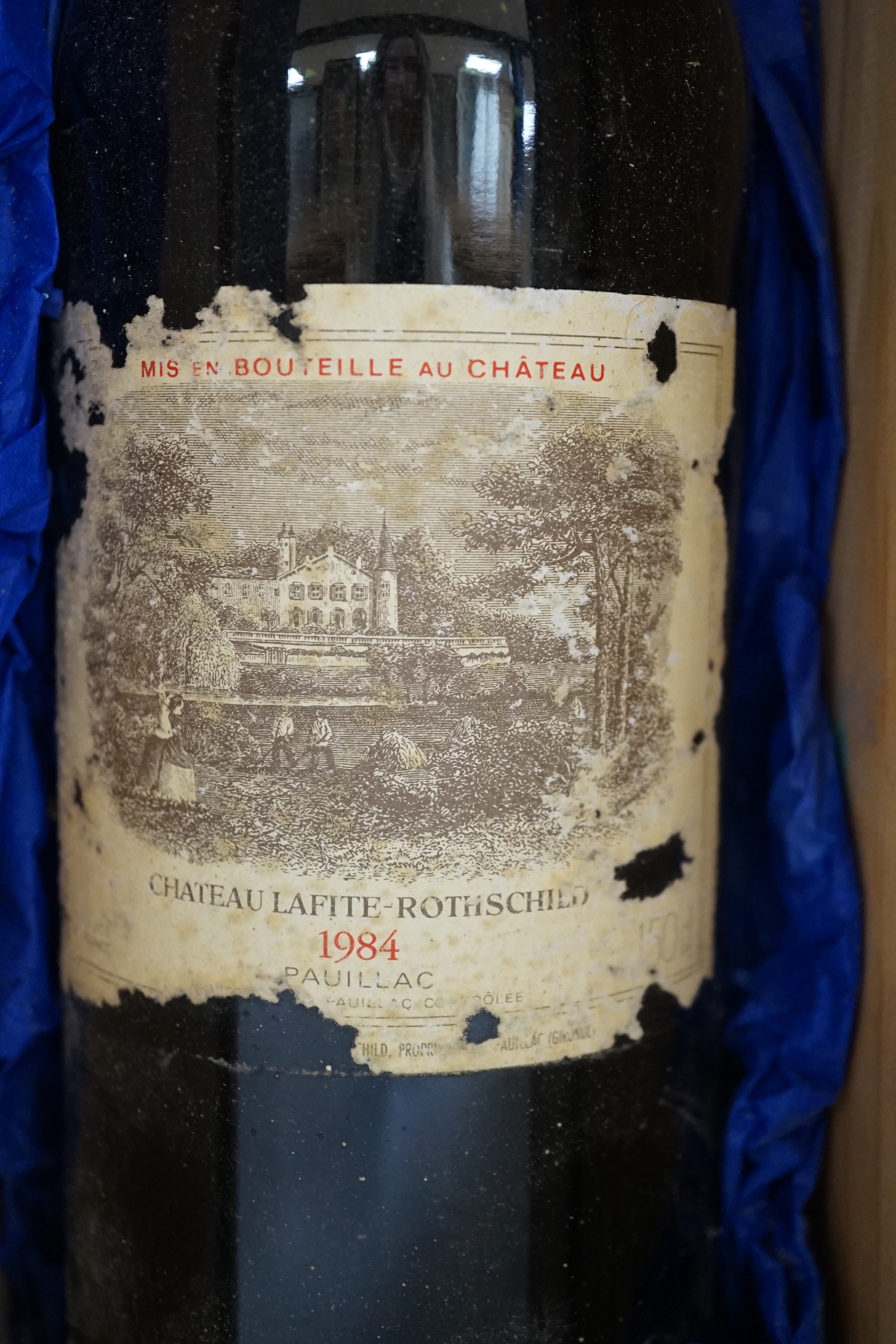 A cased magnum bottle of 1984 Chateau Lafite - Image 2 of 3