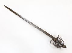 An early 19th century regulation Scottish infantry officer's Wilkinson’s broadsword of the 74th