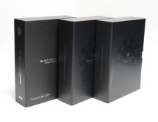 Three Royal Mint UK QEII Proof coin sets for 2020, 2021 and 2022, each containing definitive and
