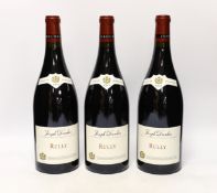 Set of three magnums of Rully 2012, Joseph Drouhin with box