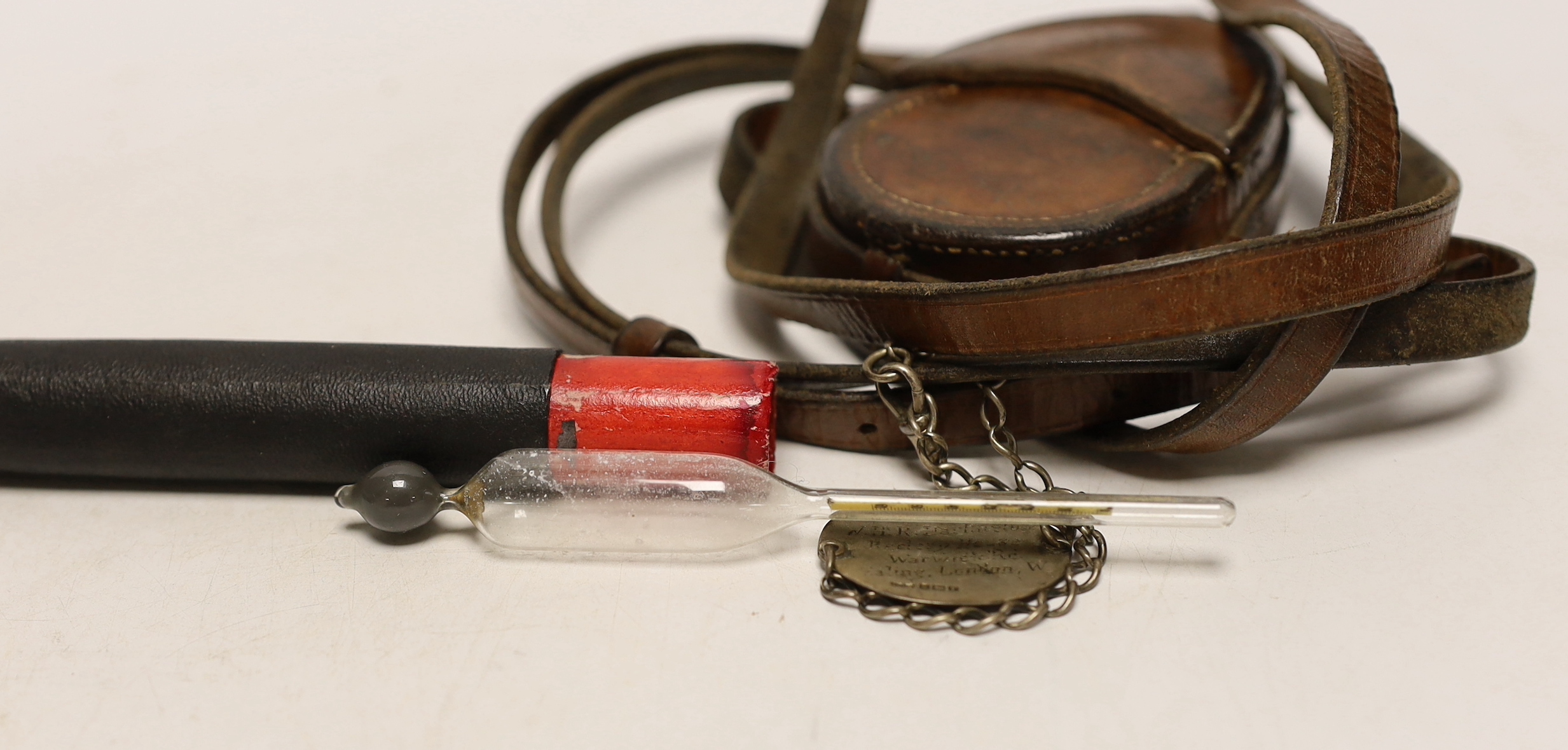 A WWI compass and two medical hydrometers - Image 4 of 5