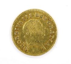 British gold coins, George III one third guinea 1806