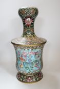 A Chinese cloisonné enamel vase, 20th century, 38cm high