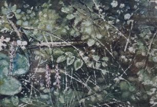 Attributed to Myles Birkett Foster RWS (1825-1899), watercolour, ‘’Study of a hedgerow’’, provenance