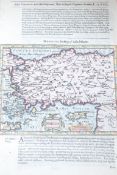Gerard Mercator (1512-1594) two hand coloured maps comprising Natolia, Asia Minor and China,