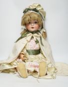A Bruno Schmidt doll, 70cm, good condition