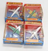 Thirty one boxed 1970s Matchbox Sky Busters diecast aircraft, together with two 1980s Matchbox ‘