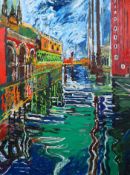 § § John Bratby (English, 1928-1992) 'Venice in the Floods'oil on canvassigned122 x 91cm***CONDITION