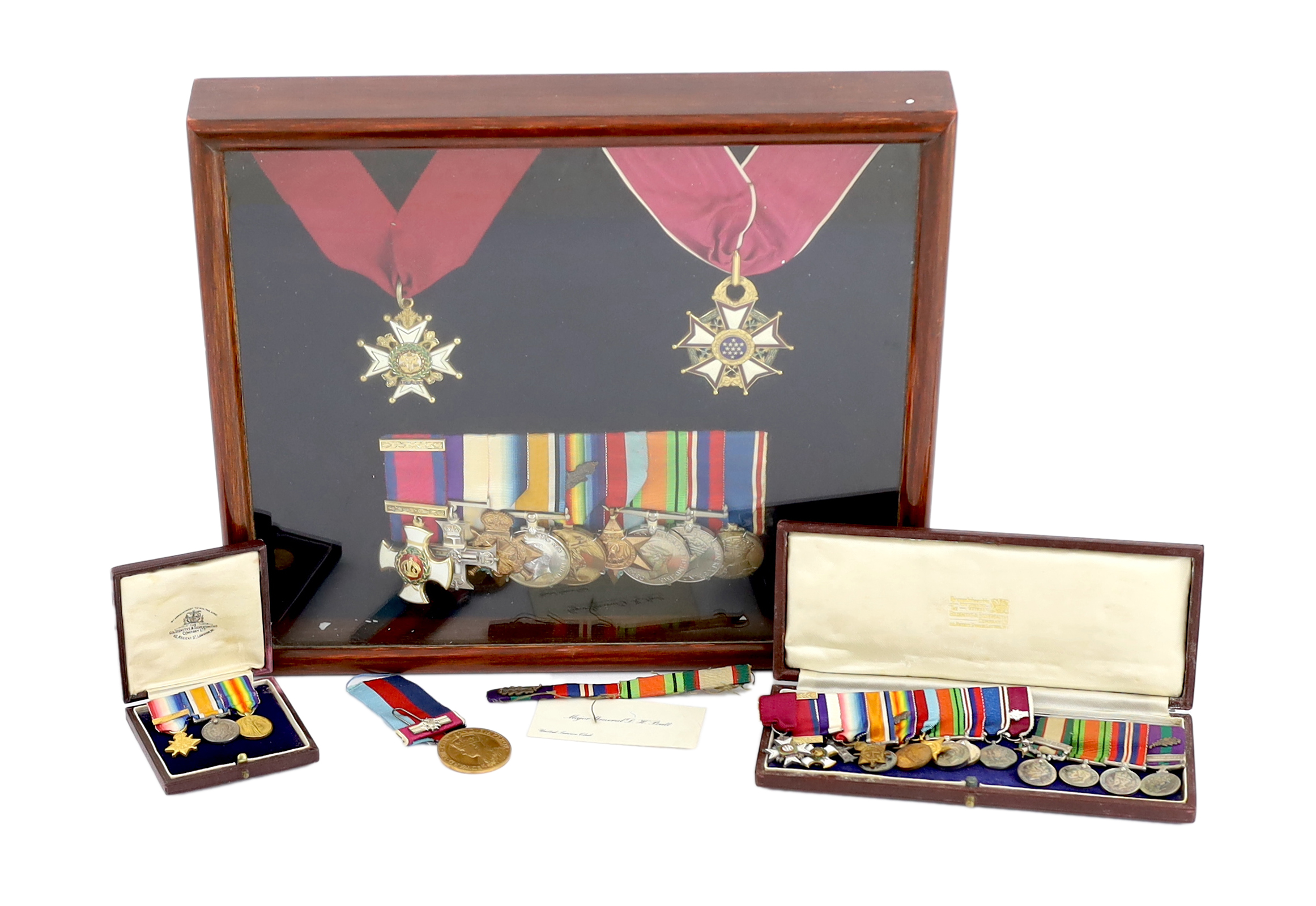 A DSO, MC medal group awarded to Major General Douglas Henry Pratt (1892-1958) of the Royal Irish