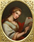 After Luigi Pompignoli (Italian, 19th C.) Portrait of a young lady artistoil on canvas74 x 58cm***