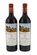 Two bottles of Chateau Mouton Rothschild, 2004***CONDITION REPORT***Each label inscribed to