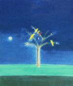 § § Craigie Aitchison C.B.E., R.A., R.S.A. (Scottish, 1926-2009) Canaries on a Tree / Out of the