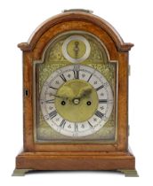 Paul Barraud of London, a George III mahogany cased hour repeating eight day bracket clock, the