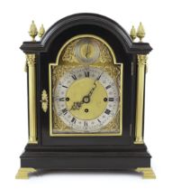 * * Whiteman of Leadenhall Street, London, a George III ebonised hour repeating and chiming